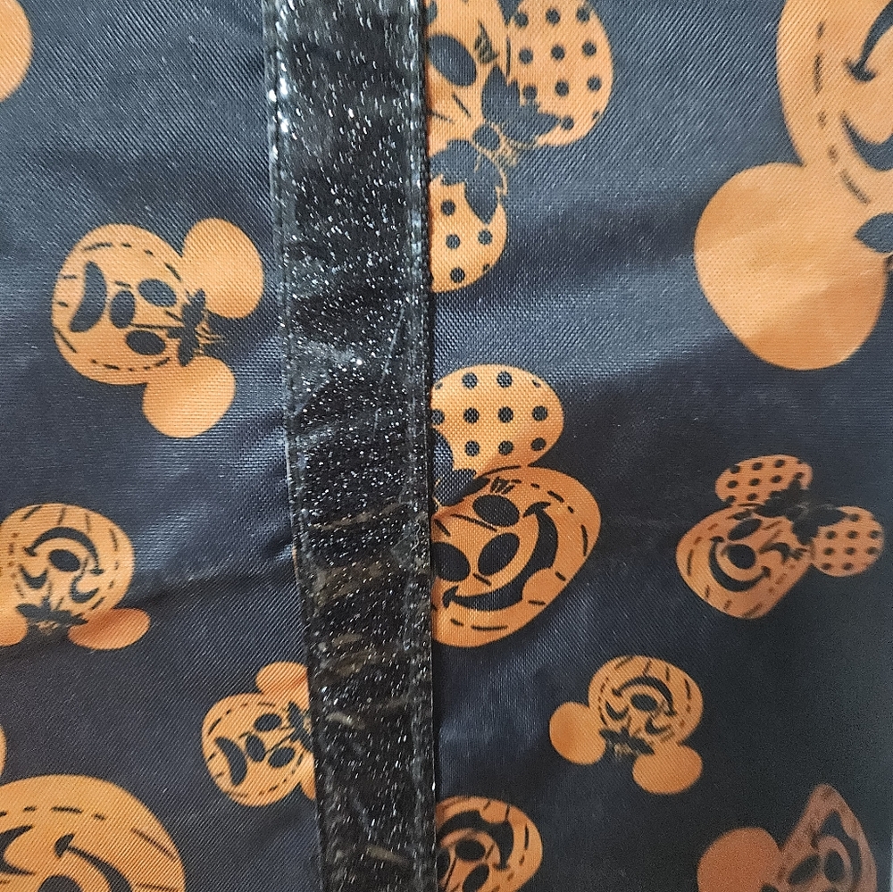 Disney Halloween 2021 Pumpkin Mickey Minnie Mouse Tote - Picture 2 of 5